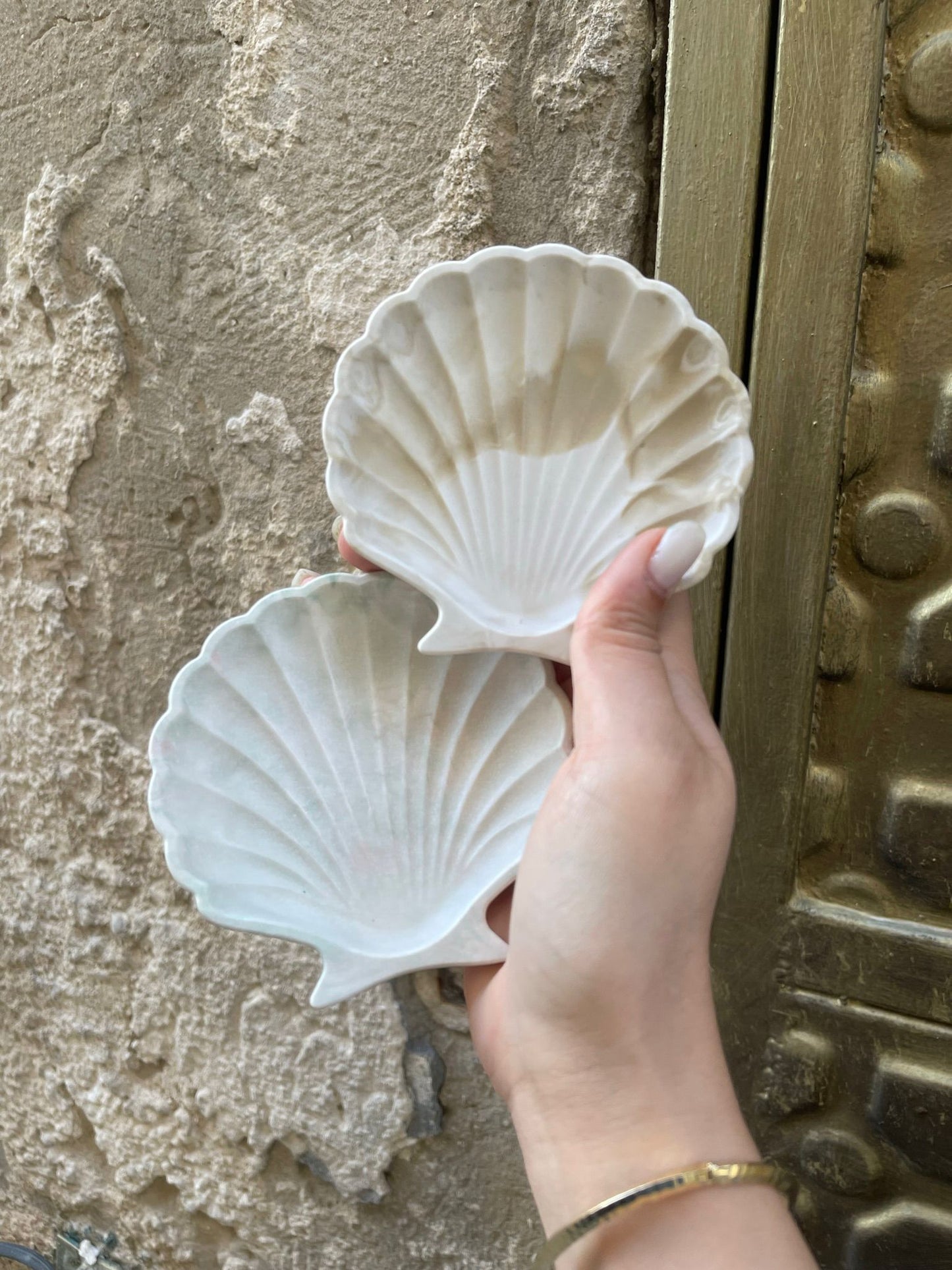 Seashell tray